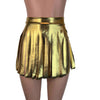 Fringe Skirt - Gold Metallic - Peridot Clothing