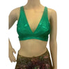 Green Sparkle Bralette - Peridot Clothing