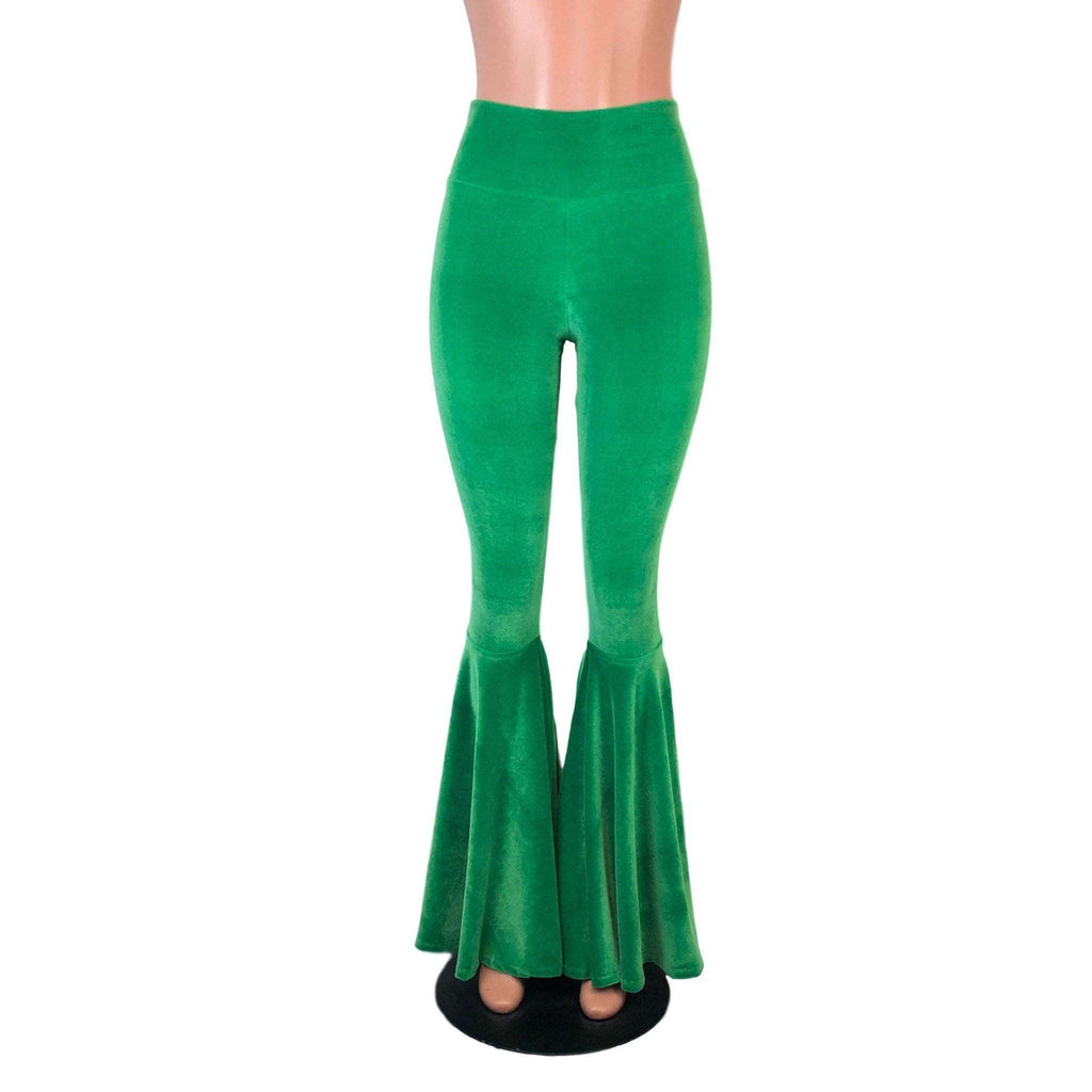 Tiered Bell Bottom Flares - Red Holograph w/ Holo Harlequin– Peridot  Clothing