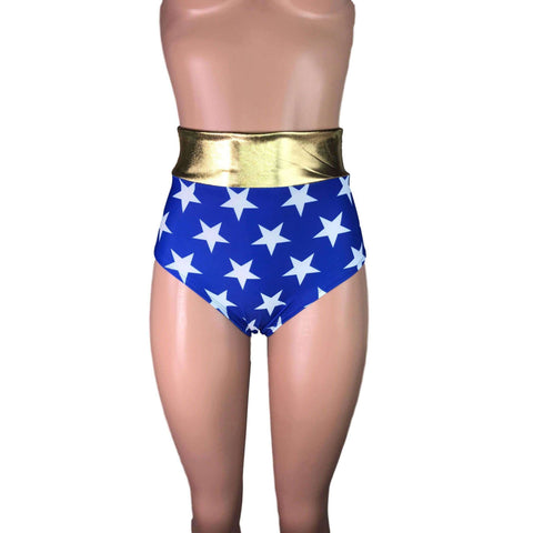 Underwear Panties Wonder Woman High Rise Blue -  Canada