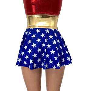 Lace-Up Corset Skirt - Wonder Woman Inspired– Peridot Clothing