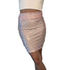 Pencil Skirt - Light Pink Mermaid Scale - Peridot Clothing