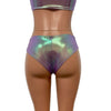 Lilac Iridescent Cheeky Bikini Bottom - Peridot Clothing