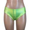 Lime Green Holographic Cheeky Bikini - Peridot Clothing