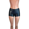 Low Rise Booty Shorts - Black Sparkle - Peridot Clothing