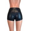 Low Rise Booty Shorts - Black Sparkle - Peridot Clothing