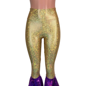Mardi Gras Bell Bottoms -  Tiered Flare Pants - Choose your Rise - Peridot Clothing