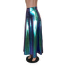 Maxi Skirt - Oil Slick Holographic - Peridot Clothing