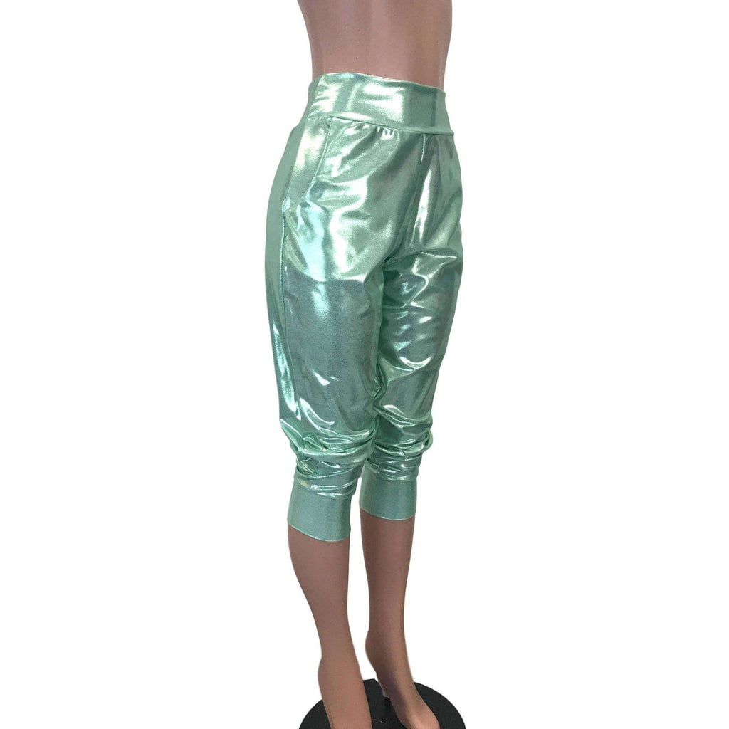 Mint Green Mystique Joggers w/ Pockets - Peridot Clothing