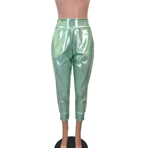 Mint Green Mystique Joggers w/ Pockets - Peridot Clothing