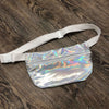 Opal Iridescent Holographic Fanny Pack - Rave - Festival - Hip Sack - Peridot Clothing