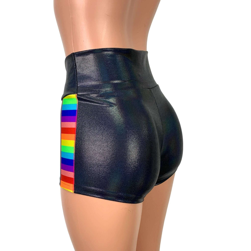 Rainbow Pride Booty Shorts - Peridot Clothing