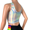 Rainbow Pride Heart Crop Top - Peridot Clothing
