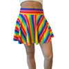 Skater Skirt - Rainbow Stripe - Peridot Clothing
