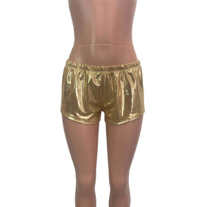 Rave Shorts - Gold Mystique - Peridot Clothing