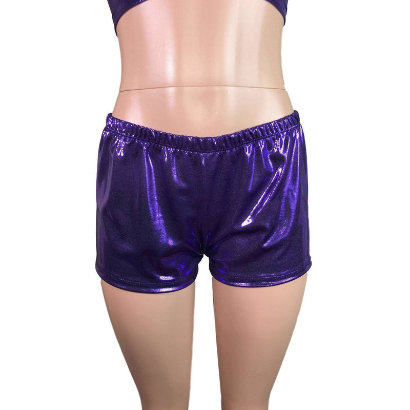 Rave Shorts - Purple Mystique - Peridot Clothing