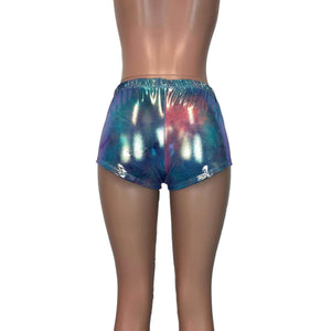 Rave Shorts - Rainbow Mystique - Peridot Clothing