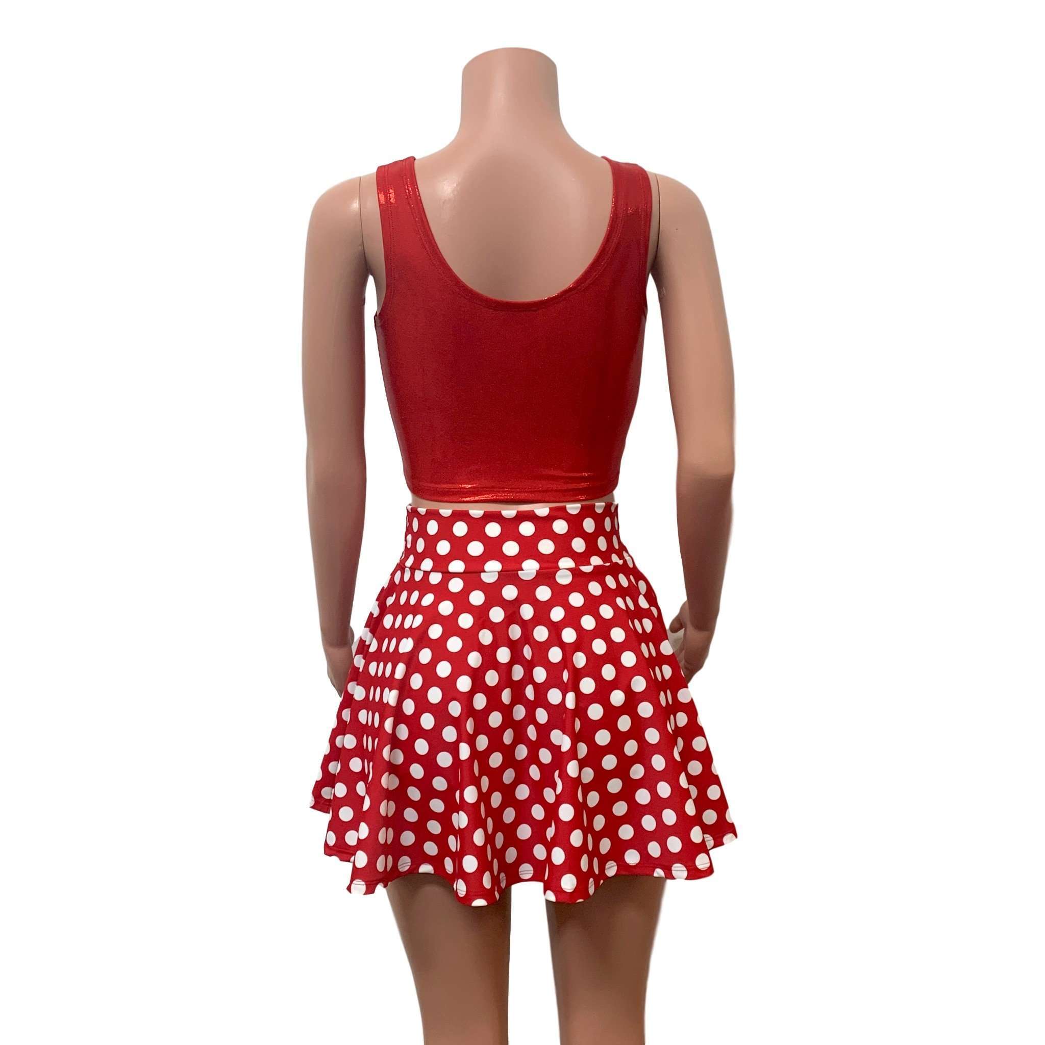 Red Polka Dot Outfit - Costume Large / Large Red Polka Dot Outfit - Costume Large / Large
