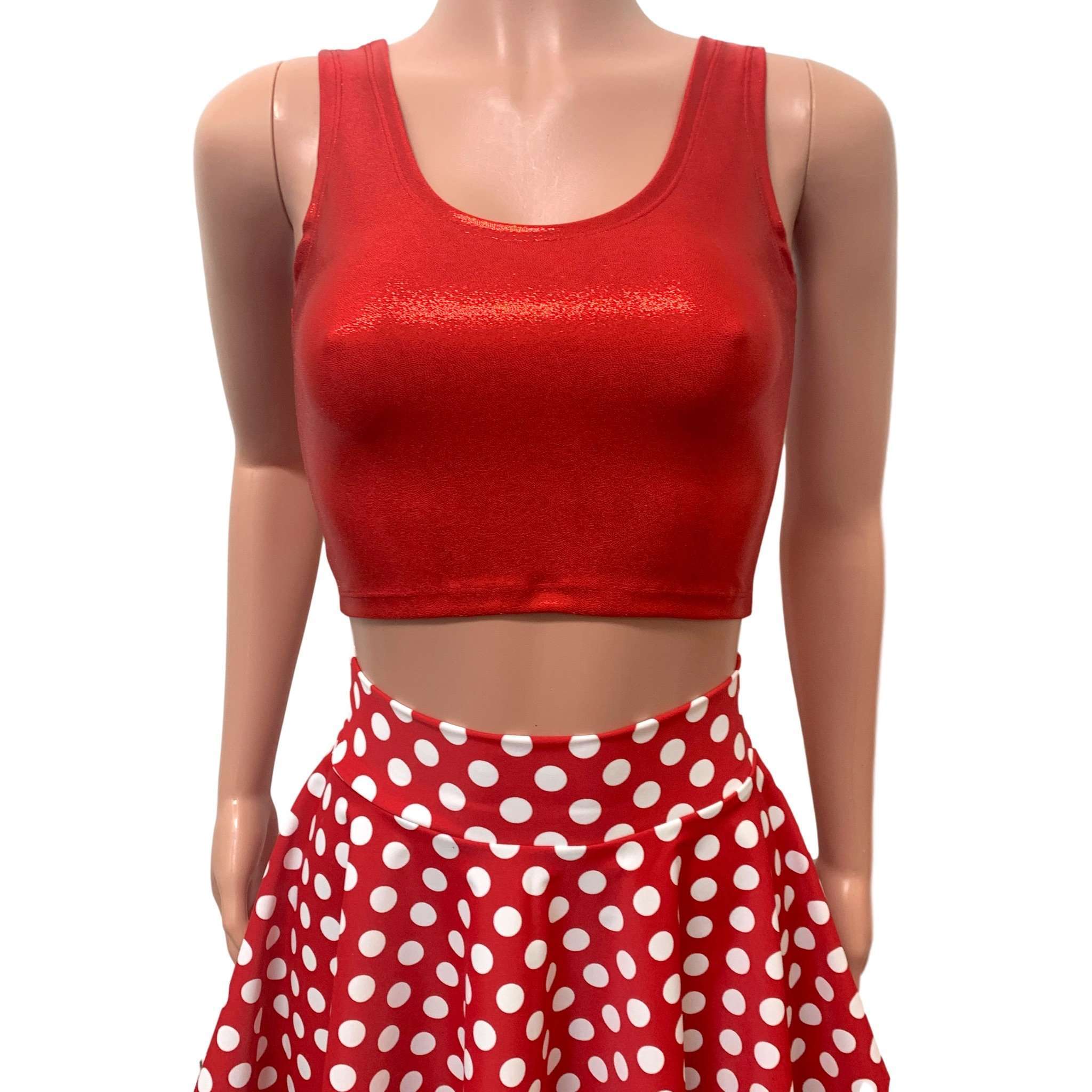 Red Polka Dot Outfit - Costume Large / Large Red Polka Dot Outfit - Costume Large / Large