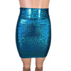 SALE - Pencil Skirt - Turquoise Mermaid Scales - Peridot Clothing