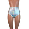 Scrunch High Waist Bikini - Opal Holographic - Peridot Clothing