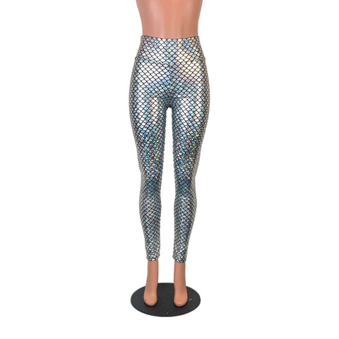 mermiad scale plus size leggings