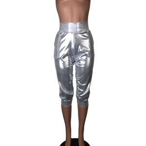 Silver Mystique Joggers w/ Pockets - Peridot Clothing