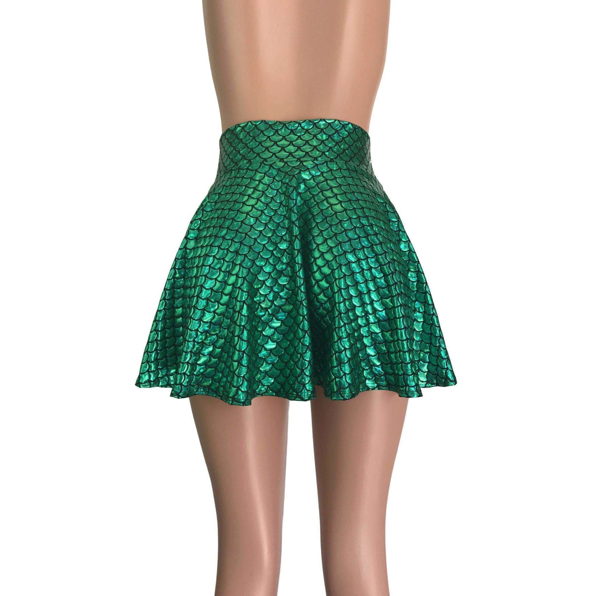 mermaid scale skater dress Mermaid Scale Skater Dress