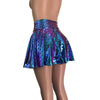 Skater Skirt - Holographic Mermaid - Peridot Clothing