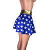 Skater Skirt - Wonder Woman Inspired - Peridot Clothing