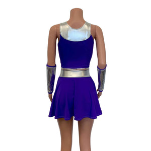 Starfire Costume - Teen Titans Cosplay Outfit - Peridot Clothing